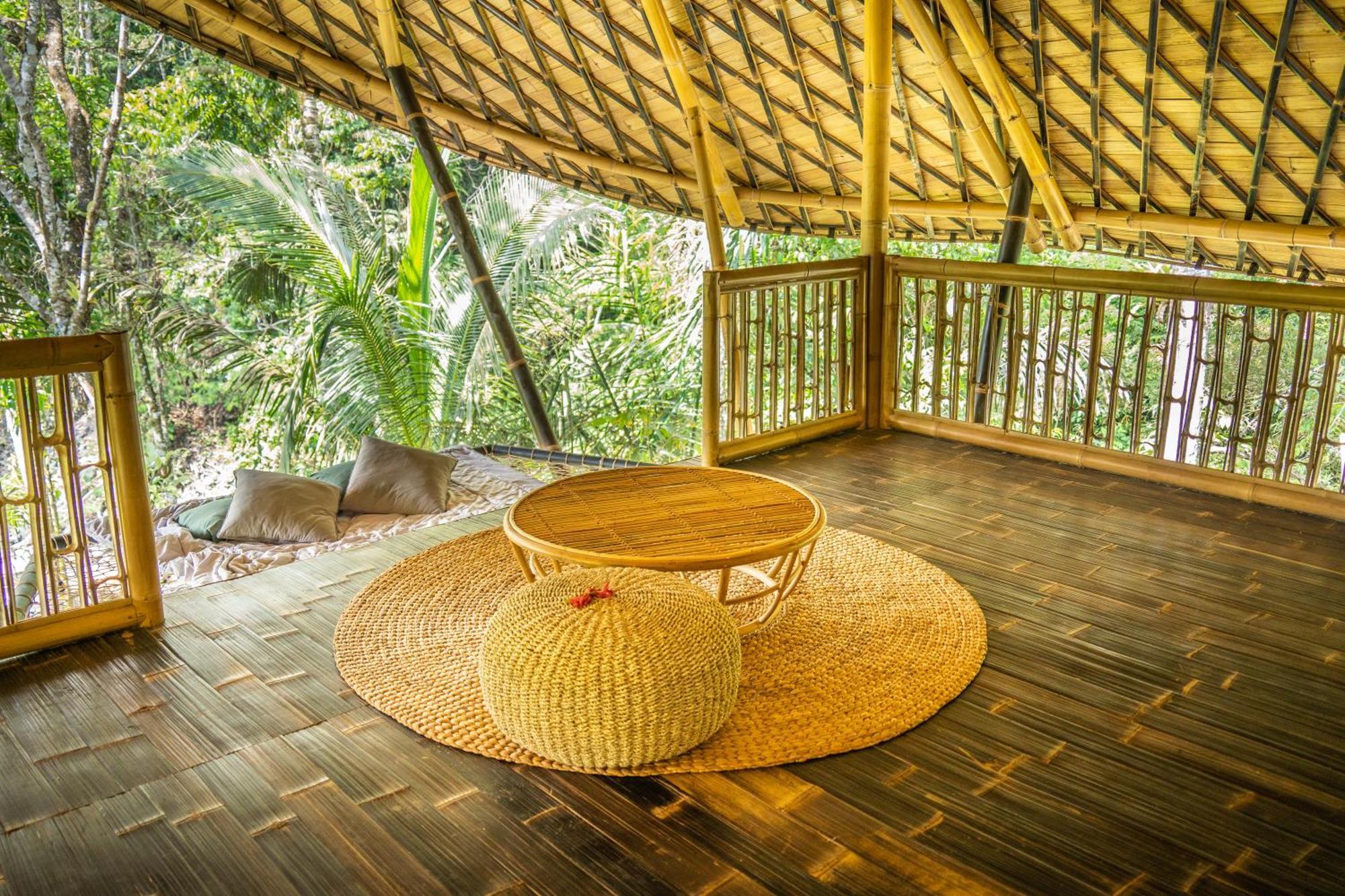 Vila Eco Bamboo Island Bali - Bamboo House #3 Selat Exteriér fotografie